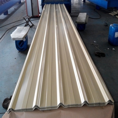 Cold Rolled PPGI Roofing Sheet RAL Color Coated Corrugated Galvanized Steel Panels