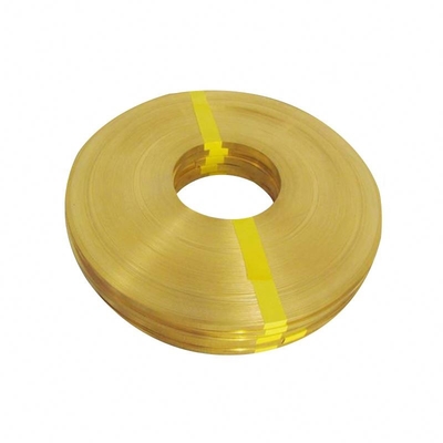 C52100 Fosfor Bronz Şerit GB EN JIS 0.1mm Bakır Folyo Rulo